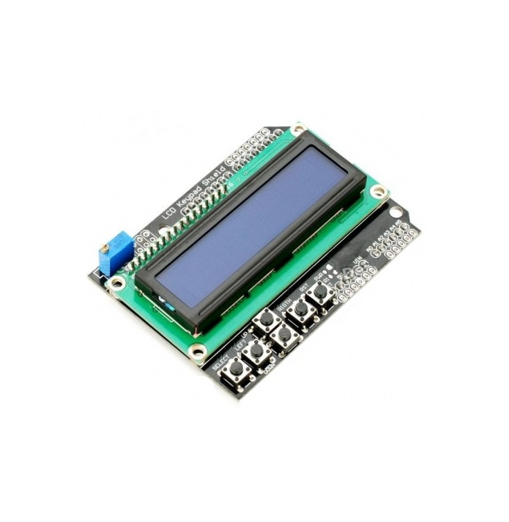 Display LCD 16x2 con Teclado, Shield Arduino