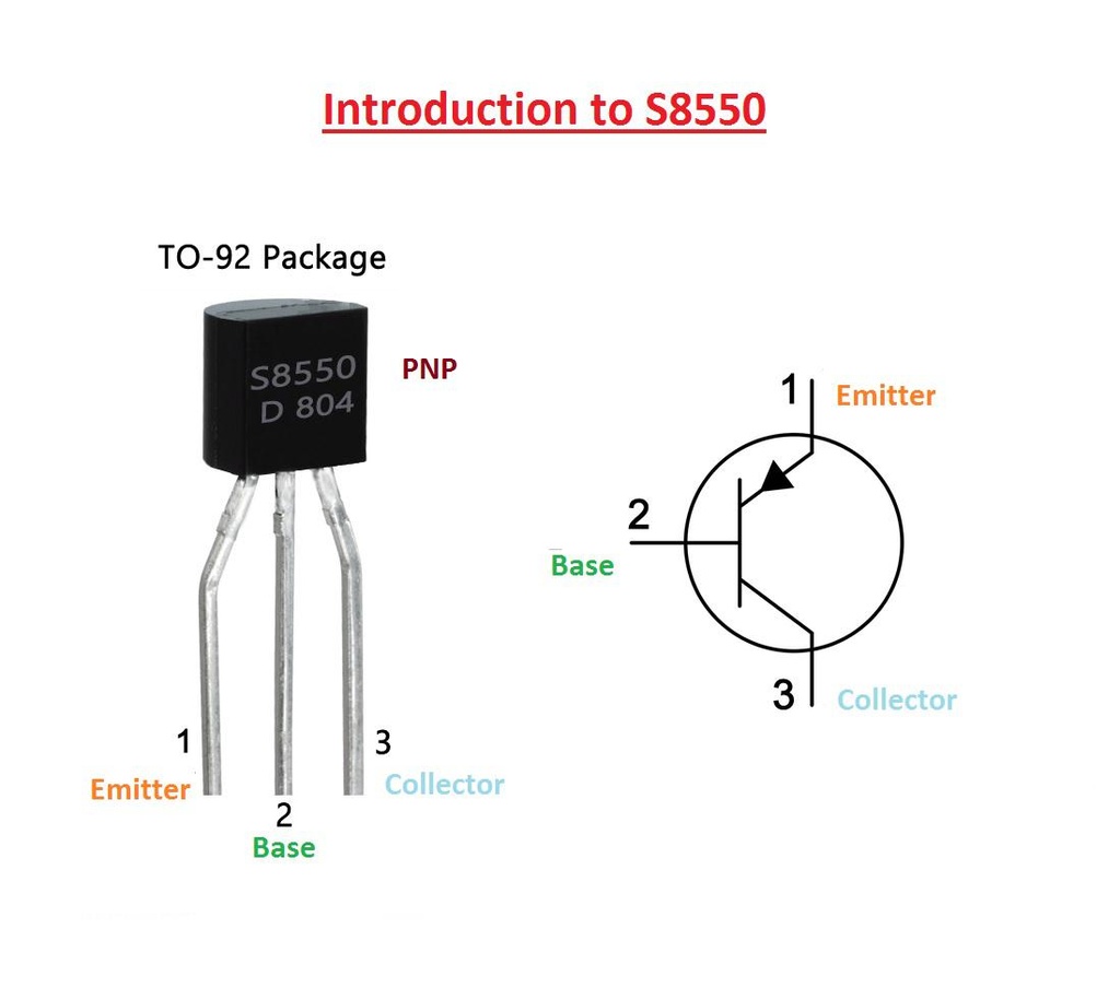 S8550 Transistor PNP