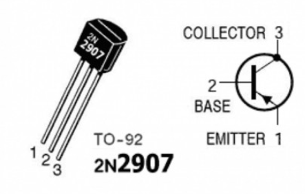 2N2907 Transistor PNP Bipolar