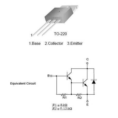 TIP120 Transistor NPN Darlington