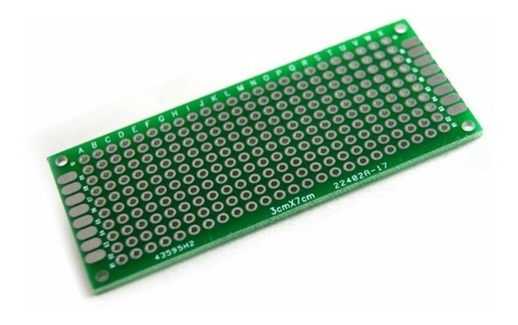 Placa PCB 3x7cm, Doble Cara