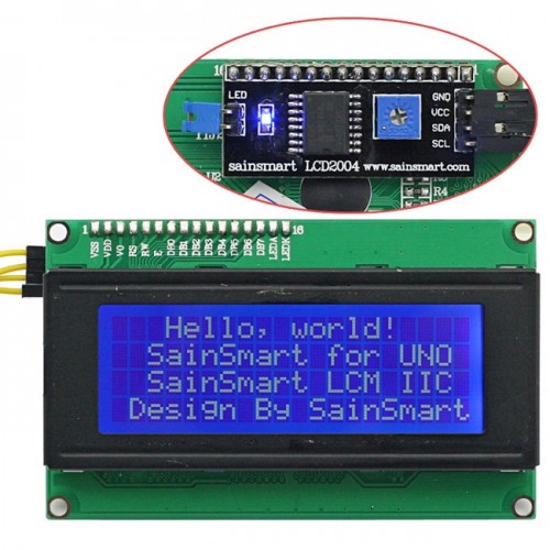 Display LCD 20x4, con I2C