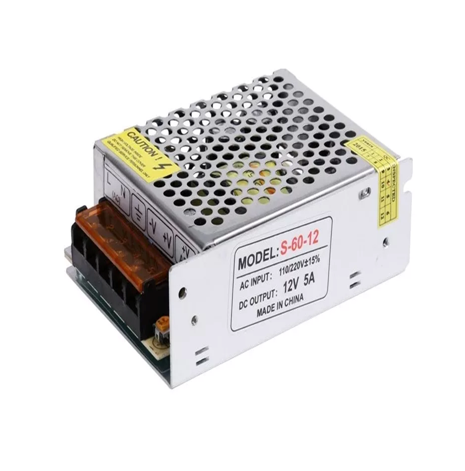 Fuente de Alimentación 12V 5A, S-60-12