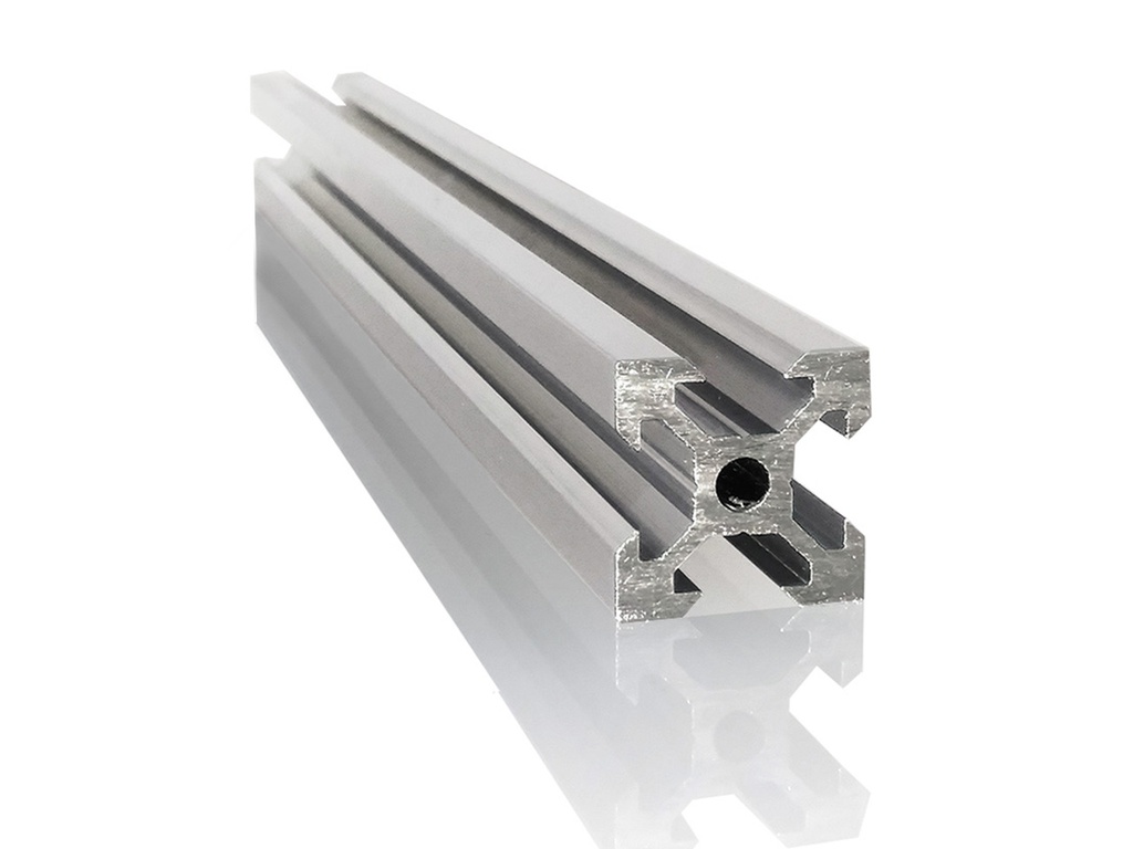 Perfil de Aluminio de 20x20mm V-Slot, 1m