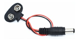 [LE043] Conector de Batería de 9V con Plug