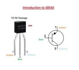 [LE124] S8550 Transistor PNP