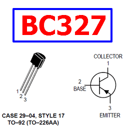 [LE126] BC327  Transistor PNP