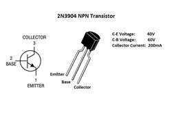 [LE127] 2N3904 Transistor NPN