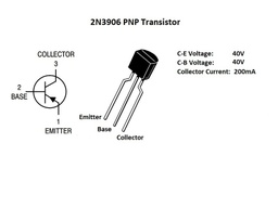 [LE128] 2N3906 Transistor PNP