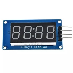 [LE167] Display LED 4 Digitos de 7 Segmentos