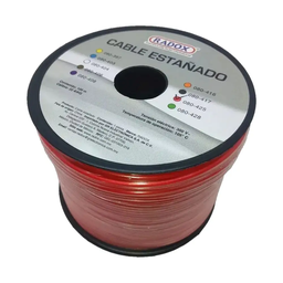 [LE176] Cable Estañado Calibre 22 AWG (Rojo)