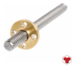 Husillo Trapezoidal de 8mm con Tuerca